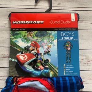 Cuddl duds Mario boys NWT